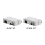Dahua LR1002-1EC-V3 Ethernet üle koaksiaali PoE/ePoE • 400m@100Mbps 1000m@10Mbps